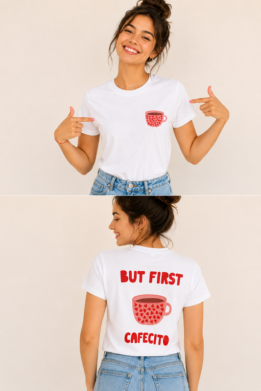 00620 Blusa First Cafecito Blanca