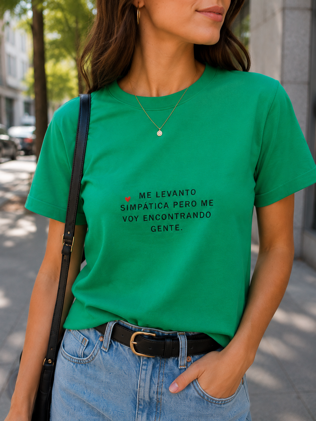 00927 Blusa Verde Me Levanto