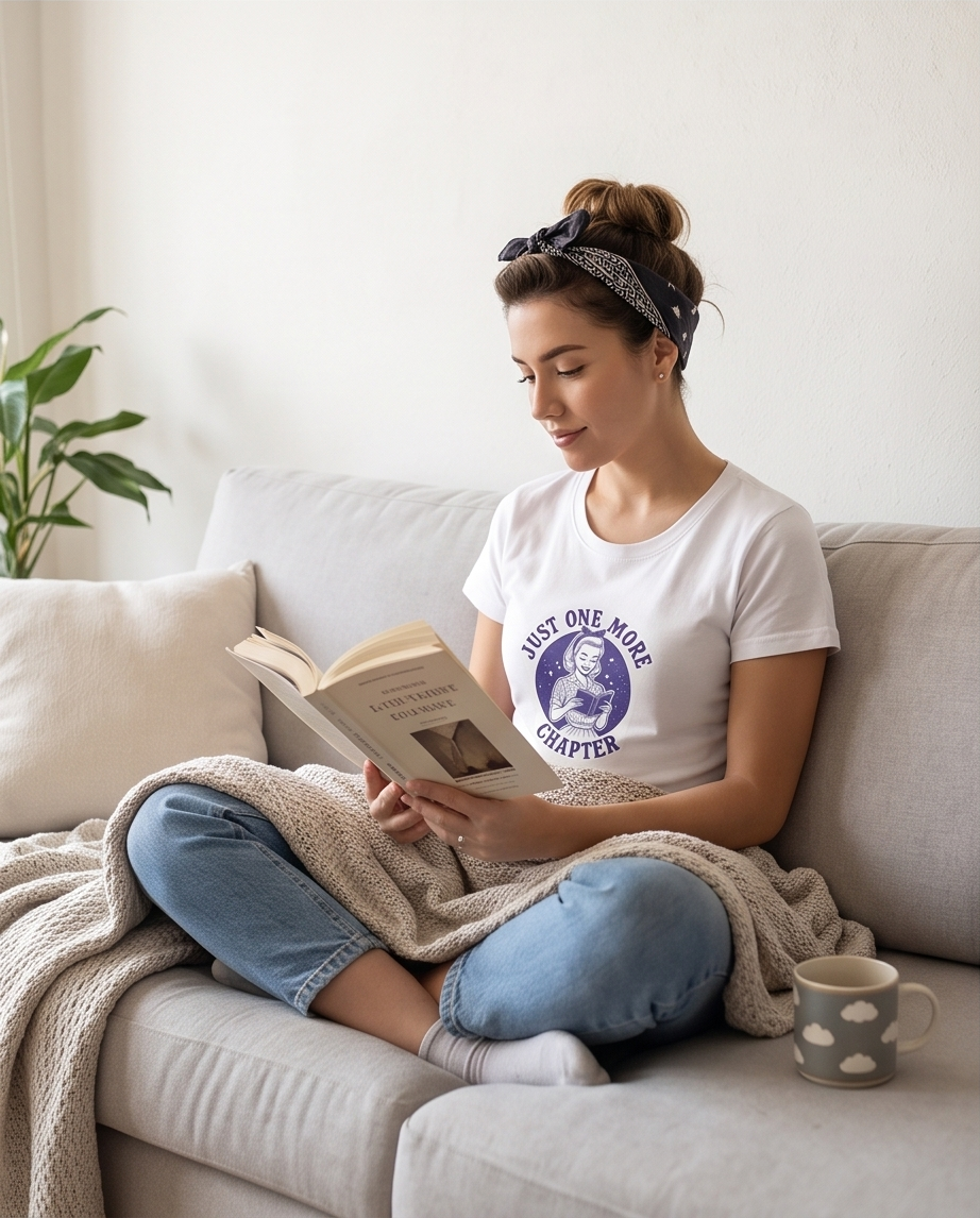 00822 Blusa Blanca Just One More Chapter