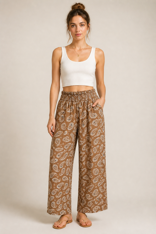 00764 Palazzo Jolie Camel con Gotas