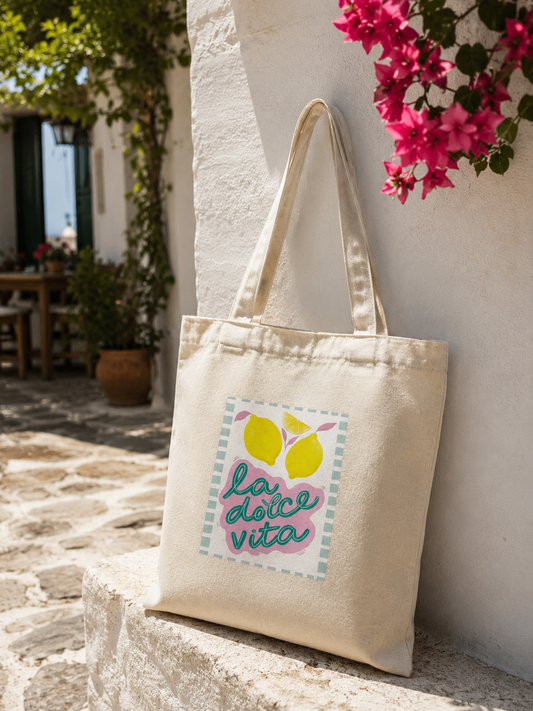00928 Tote bag dolce vita ( manta gruesa )
