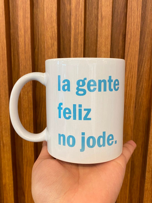 00587 Taza Cerámica Salchi La Gente Feliz