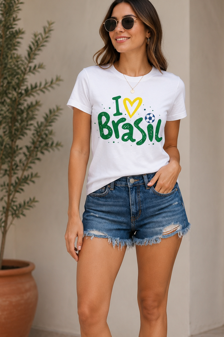 00600 Blusa Blanca BRASIL 🇧🇷