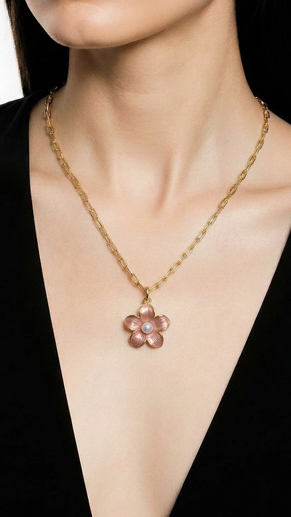 0010 Collar Flores Colores