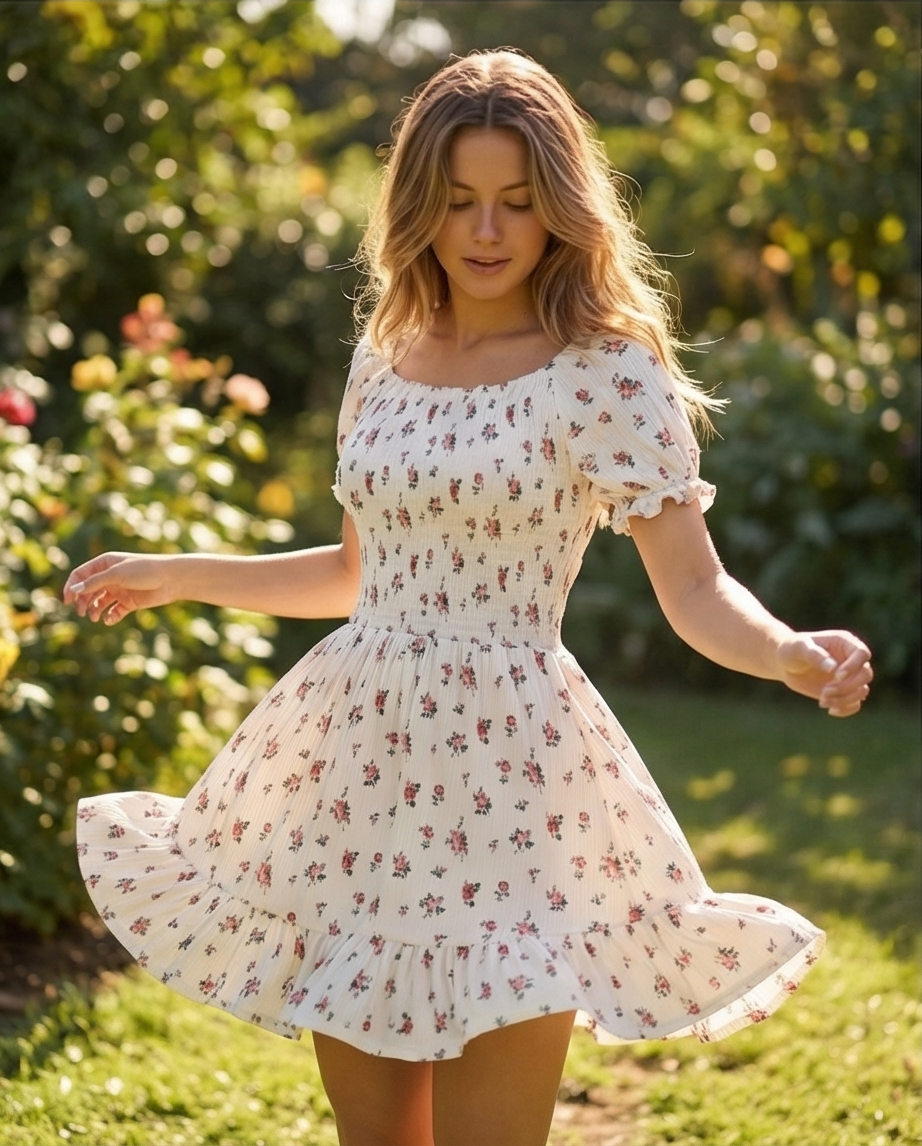 00851 Vestido Susana Blanco Flores
