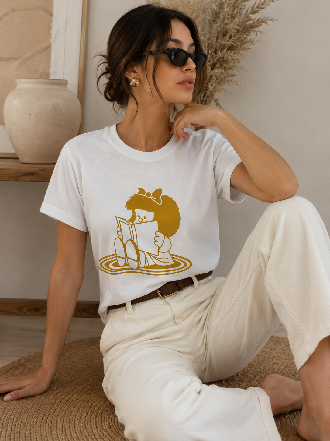 00553  Blusa Mafa Blanca