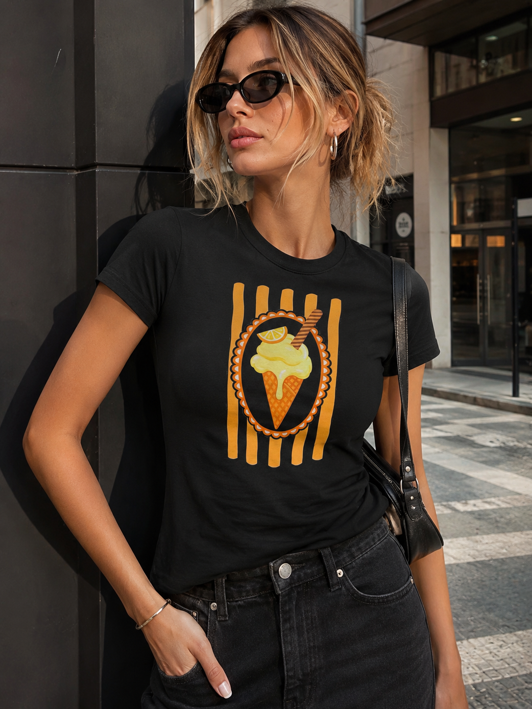 419 Blusa Helado Negra