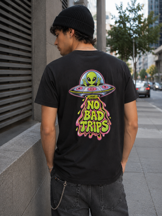 422 Camiseta No Bad Trips - Negra Hombre