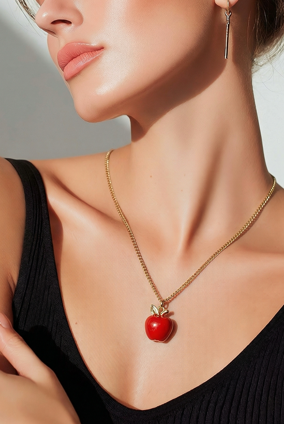 00061 Collar manzana en acero inoxidable