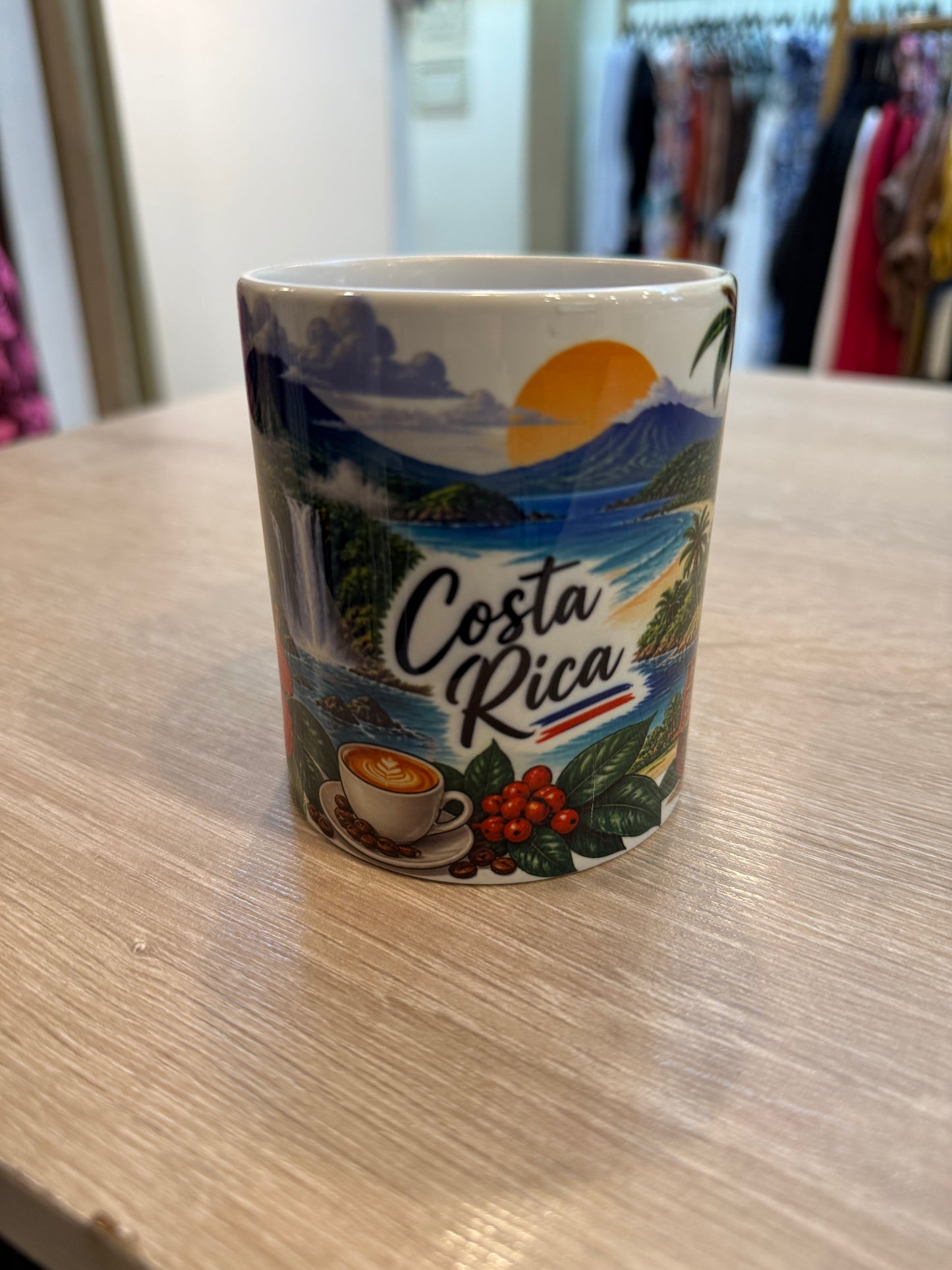 00587 Taza Cerámica Costa Rica