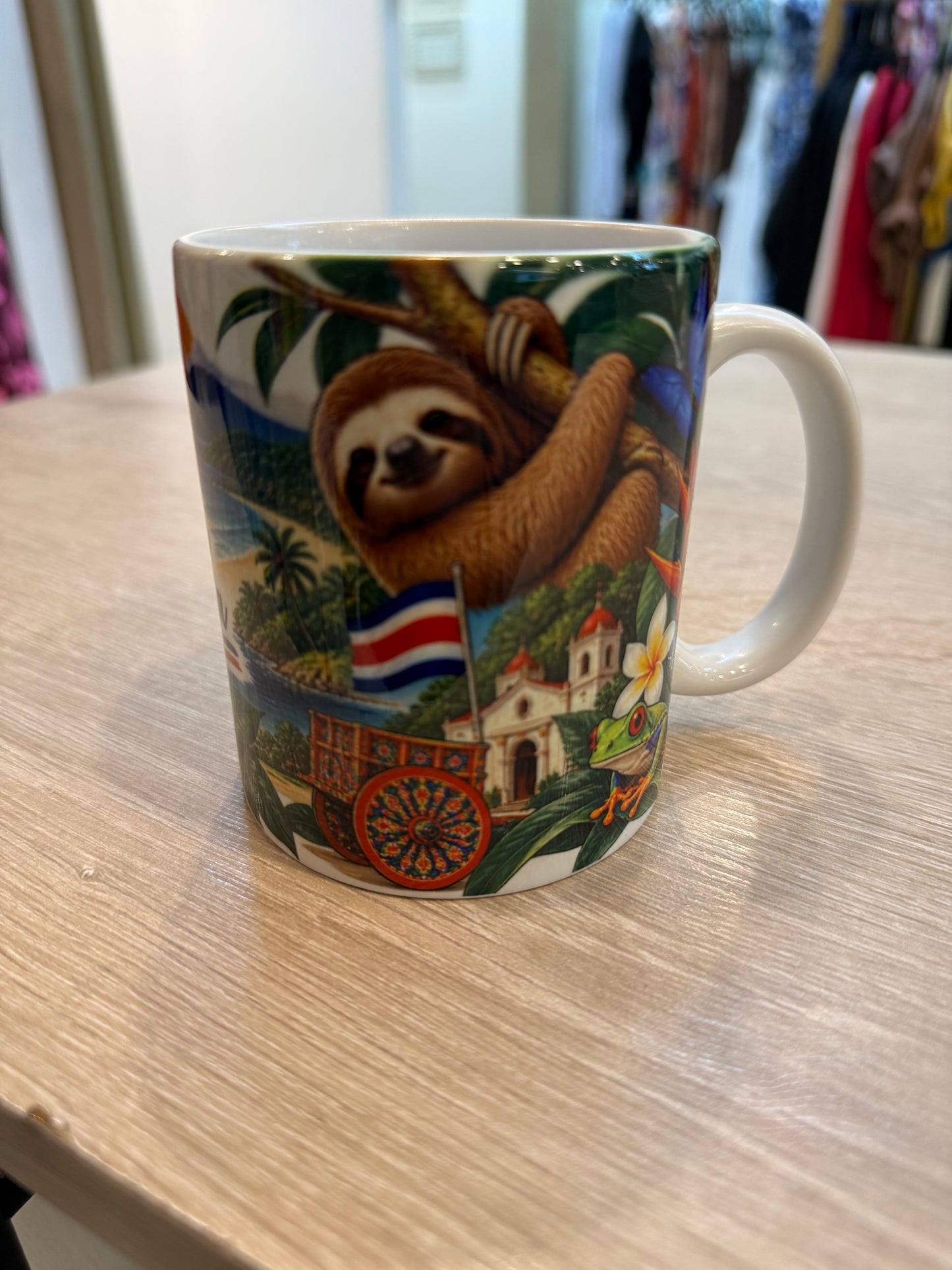 00587 Taza Cerámica Costa Rica