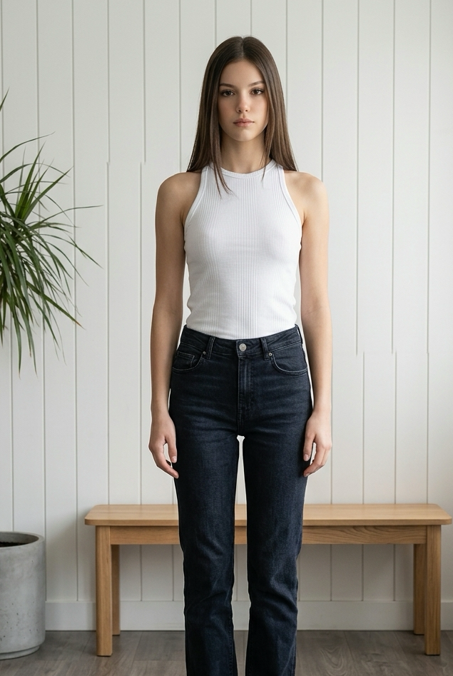 14 Blusa básica Inquieta blanco
