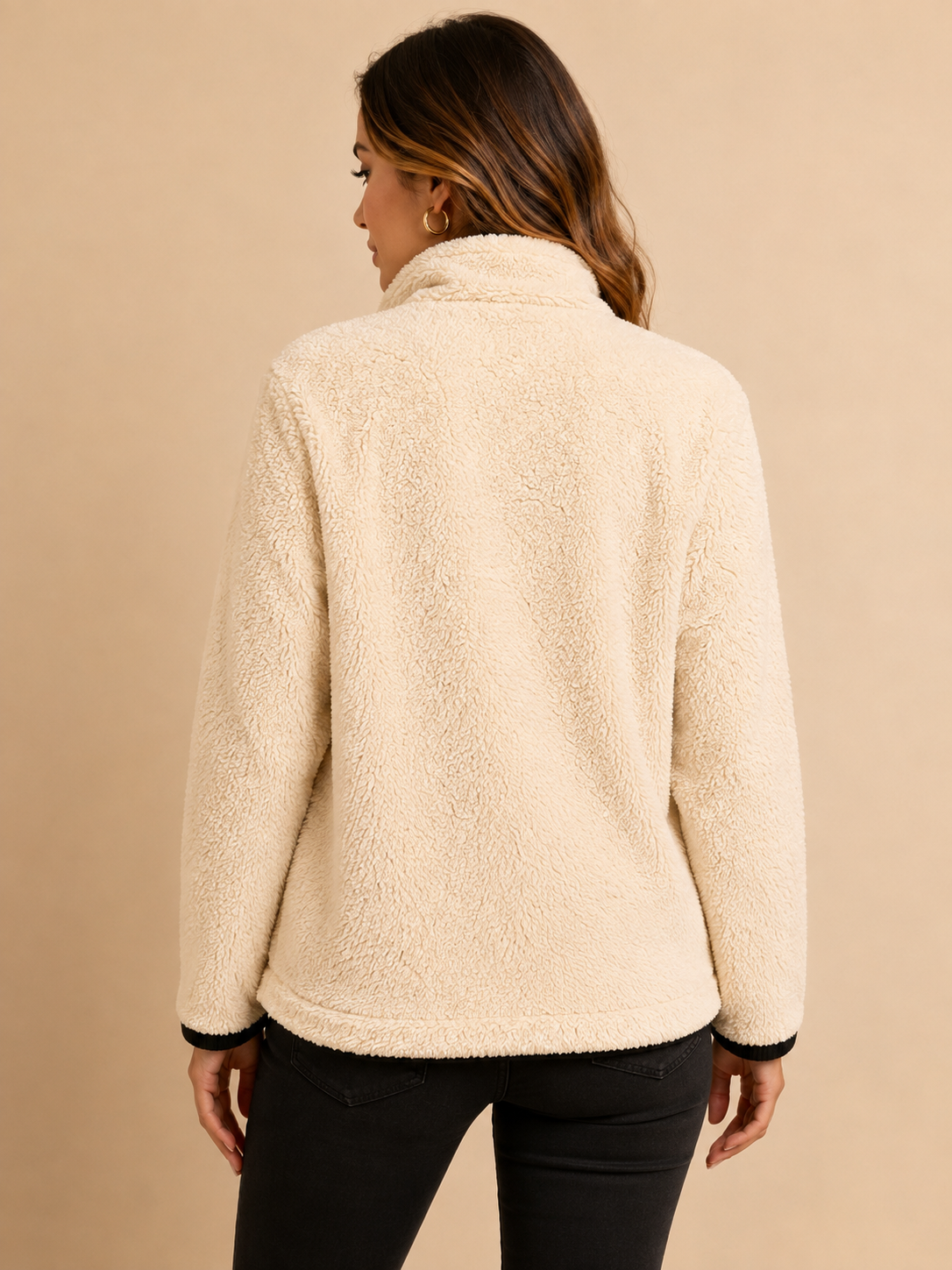 430 Abrigo Térmico True Love Beige ( one size )