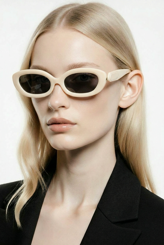 L27 Lentes de Sol Blanco DH