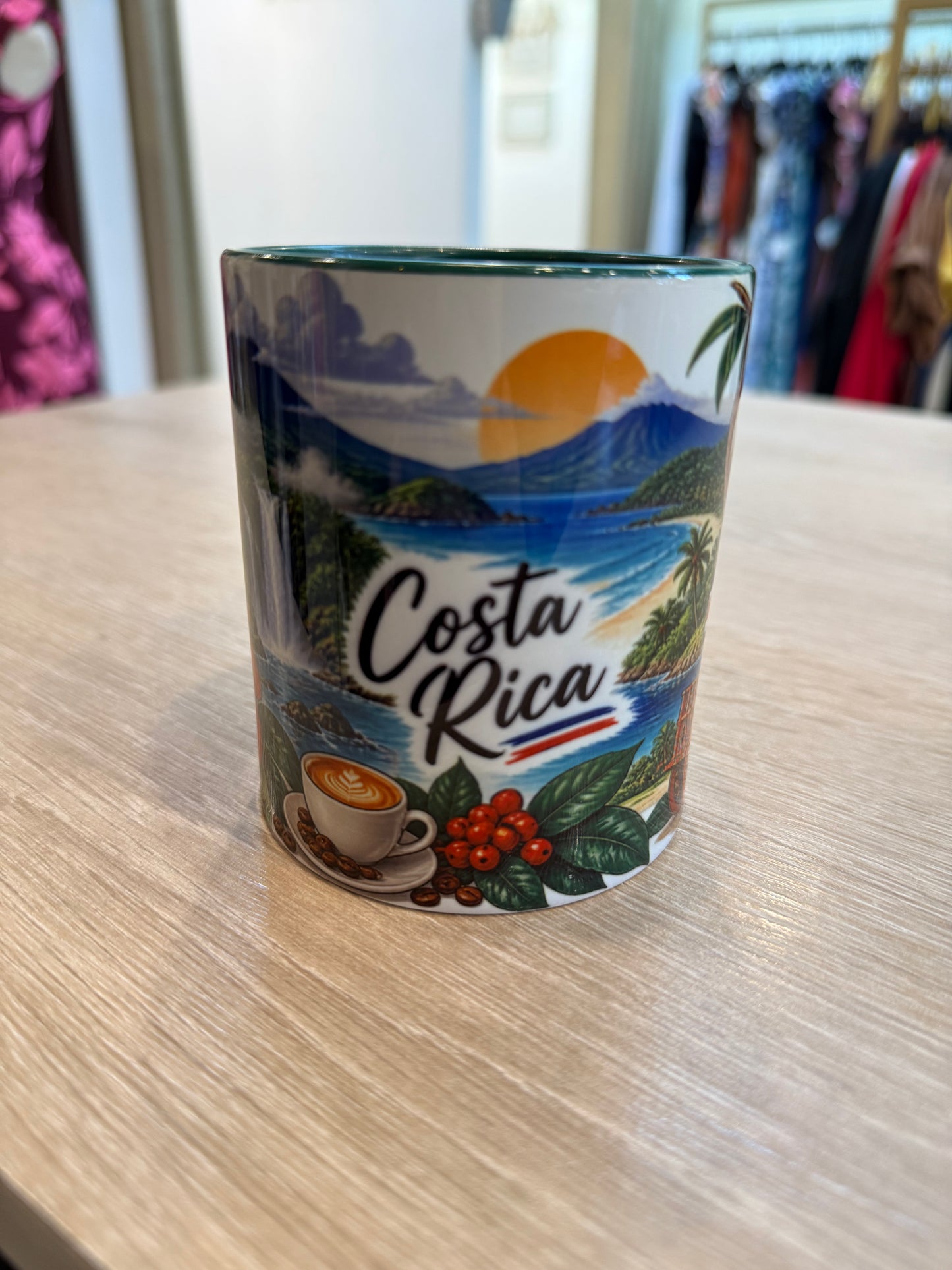 00587 Taza Cerámica Costa Rica