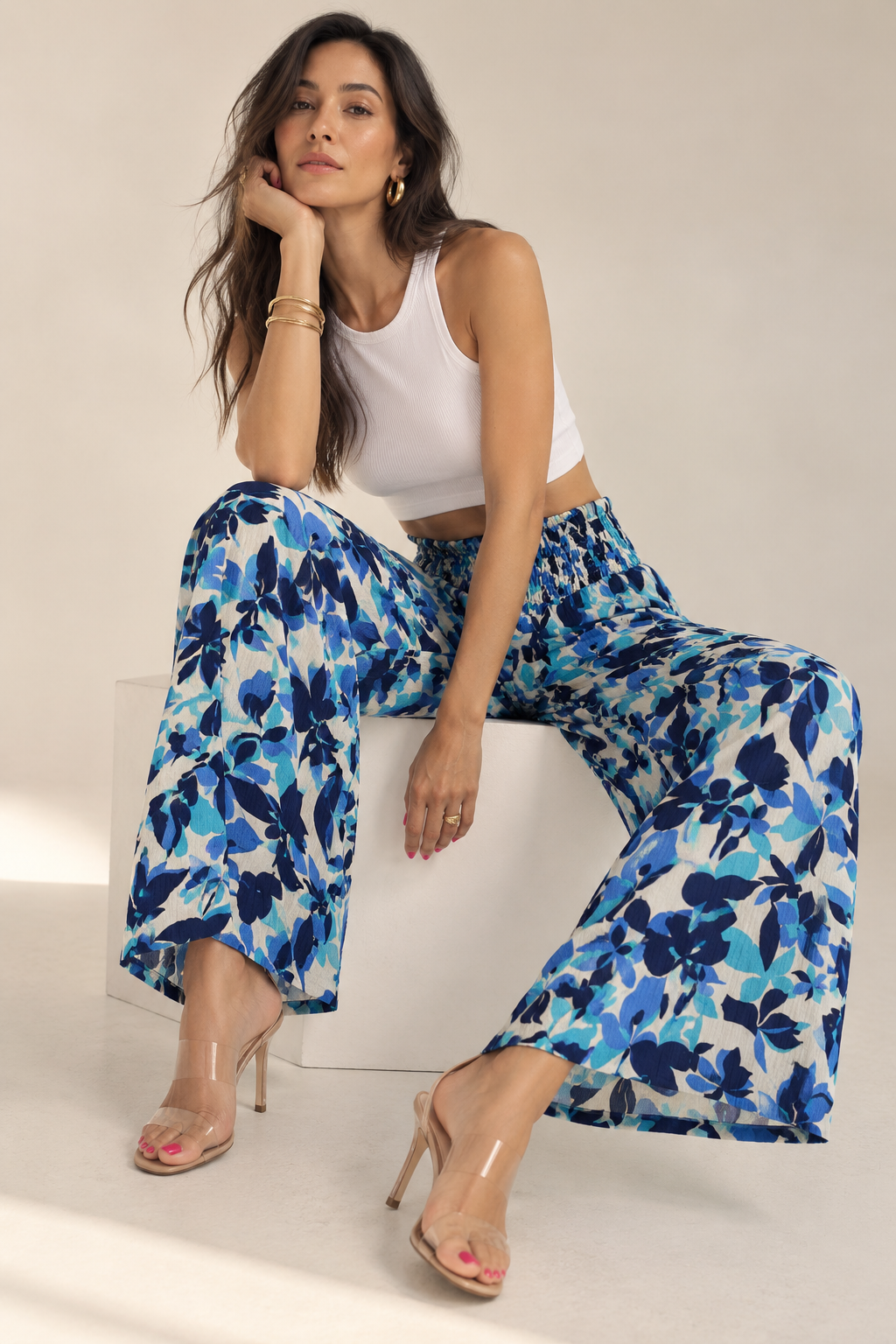 446 Palazzo Jolie Floral Azul