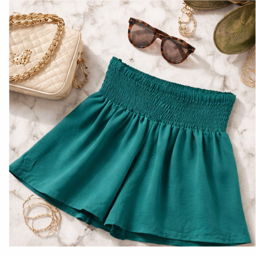 00302 Short Suri color verde esmeralda